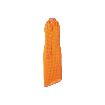 FENDI Sleeveless Dress Women's Orange