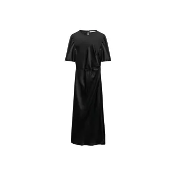 ZARA Short-Sleeved Dresses Women's Black