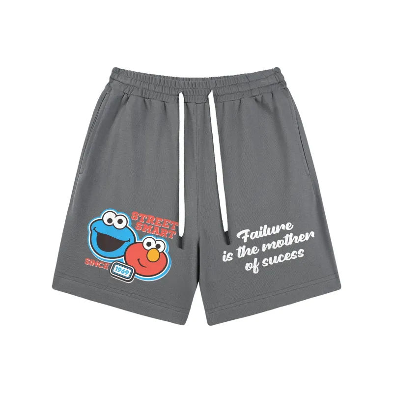 SESAME STREET Casual Shorts Unisex-10