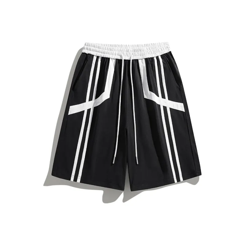 PANDA BASE Casual Shorts Women's Black-0