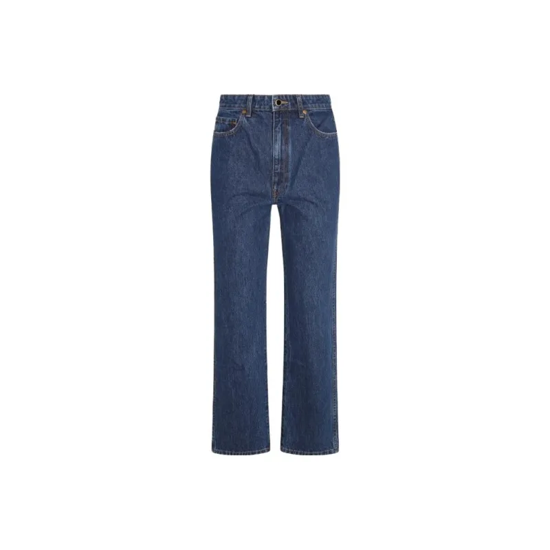 KHAITE The Abigail Straight leg Jeans-0