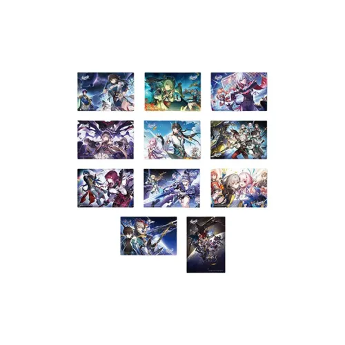 MIHOYO Honkai Star Rail, Star Travel Collection Set Anime / Games Postcards