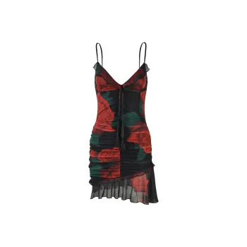 Tiger Mist CARLY DRESS Slip Dresses Women's BLACK/Black