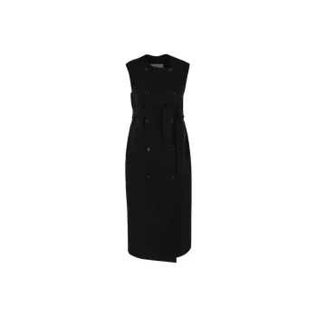 MaxMara Double-Breasted Belted Coat