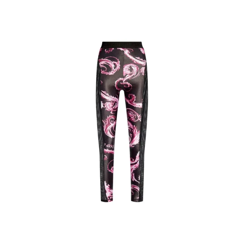 VERSACE JEANS COUTURE Barocco print Panelled Leggings-0