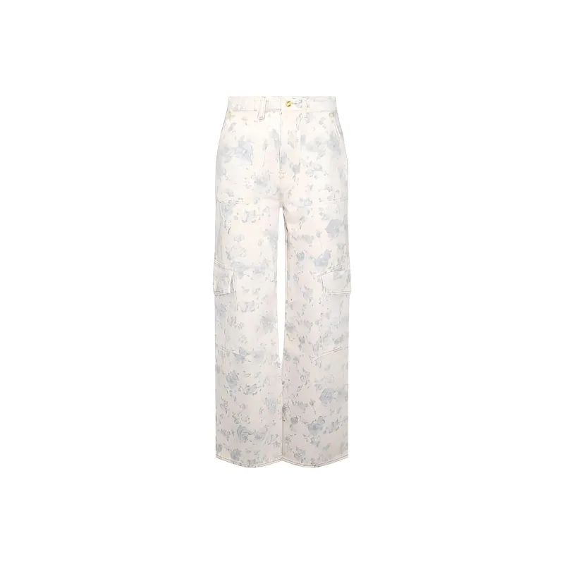 GANNI Floral Printed Angi Jeans-0