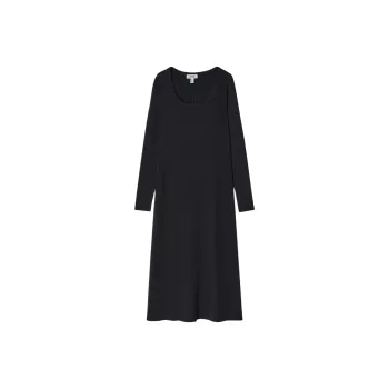COS Long-Sleeved Dresses Women's Navy Blue