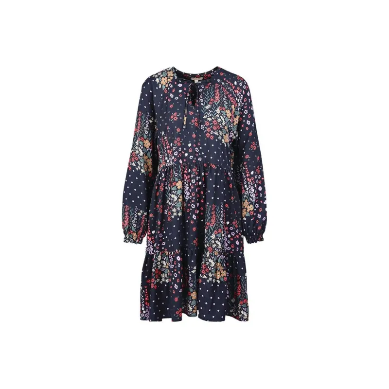 BARBOUR Long-Sleeved Dresses Women's Multicolor-0