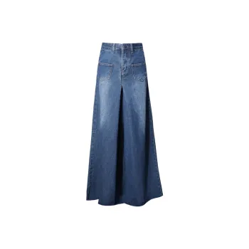 Wen Shan Jeans Women's Vintage Blue
