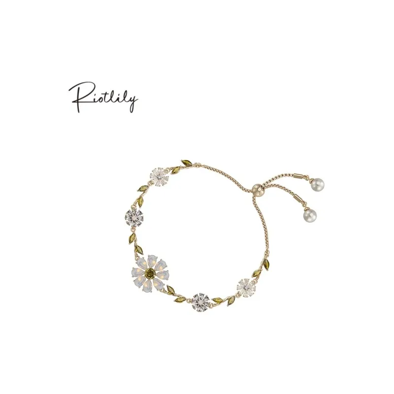 RiotLILY Cubic Zirconia Bracelets Unisex-9