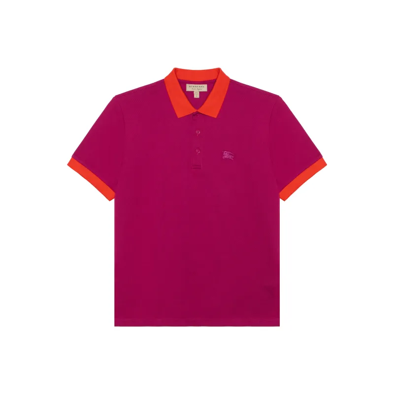 Burberry Polo Shirts Men Pink-0