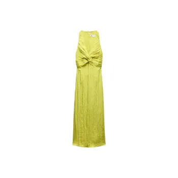ZARA Sleeveless Dress Women's Lime