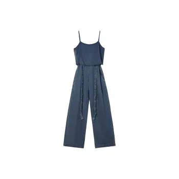 EPTISON WOMAN Jumpsuits Women's Denim Blue
