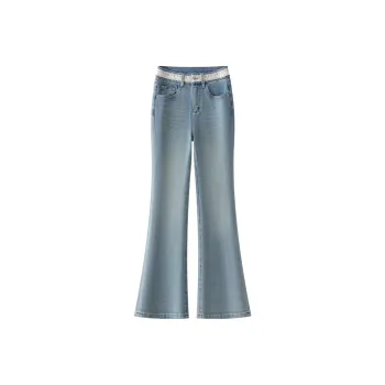LUYOUYE Jeans Women's Blue