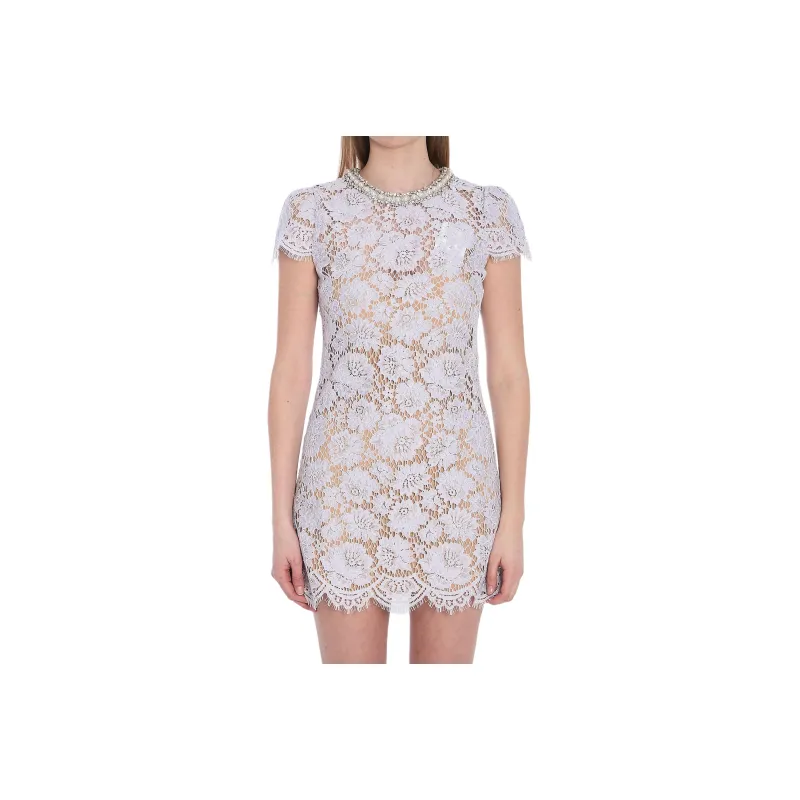 Self portrait Lace Mini Dress-0