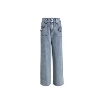 KUOSE SS24 Jeans Women's Denim Blue