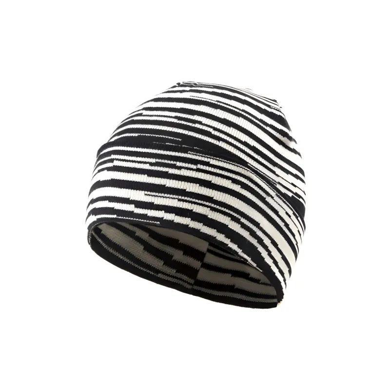 BAIJUAN Beanies Unisex Black/White-1