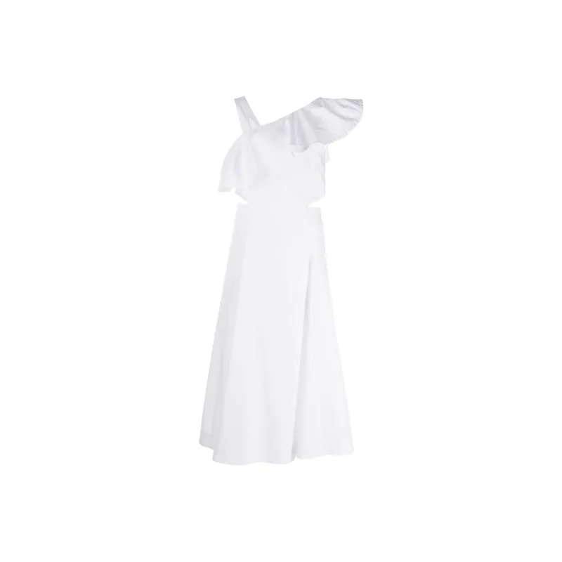 VERONICA BEARD Sleeveless Dress Women's White-0