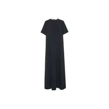 THE ROW Short Sleeved Dress Women's Black