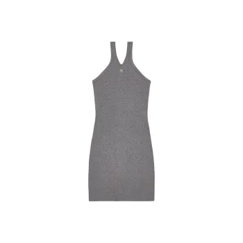 COURREGES Criss Cross 90s Mini Dress