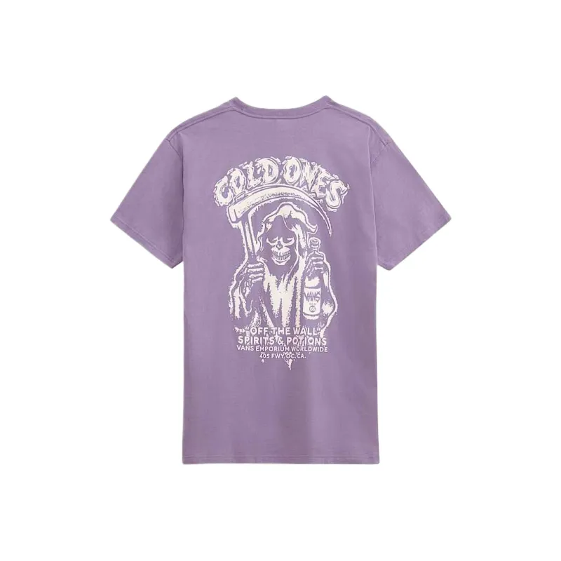 Vans Skull Reaper Spirit World T Shirt Men's Purple-0