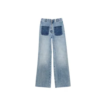 Sandro High rise Straight leg Jeans