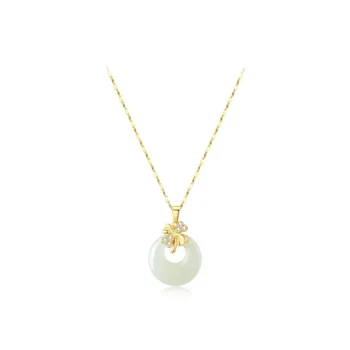 LuluCanaan Glass Cat Eye Necklaces Women's
