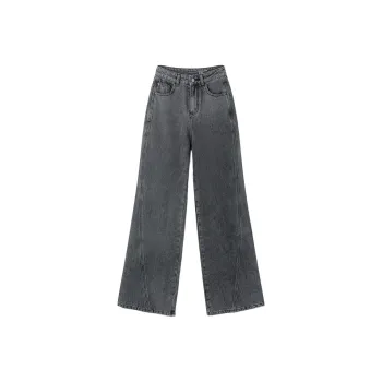 TKY SHOP Jeans Women's Charcoal Black