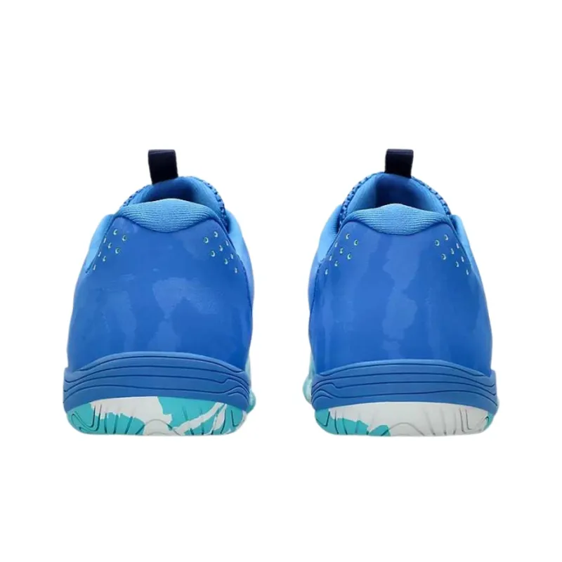 Asics TOQUE 8 Slip Resistant, Abrasion Resistant, Waterproof, And Breathable Soccer Shoes Men's Blue-5