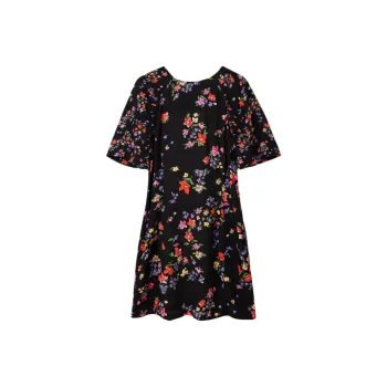 Desigual Short Sleeved Dresses Women's Black