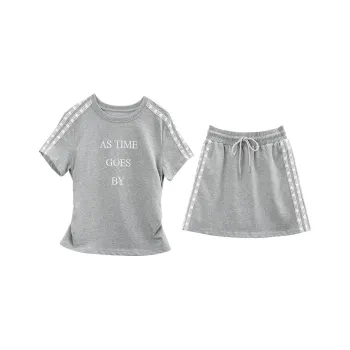A Paradise For Awakening Casual Suit Women's Gray