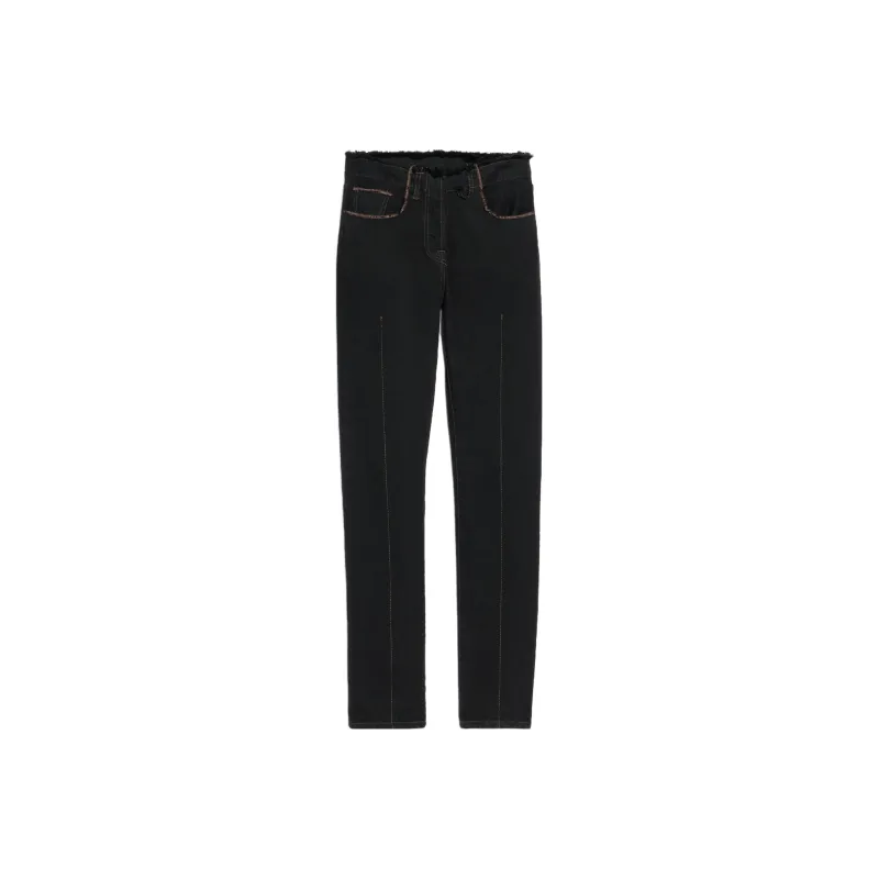 Jacquemus Jeans Women's Black Umber/Black/Brown-0