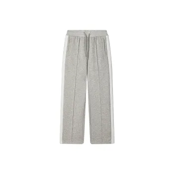 FILA MILANO Italian Luxury Sports Collection Knitted Sweatpants Women's Fresh Heather Gray