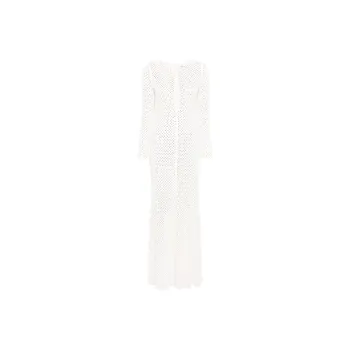 Self-portrait Embellished Keyhole Maxi Dress