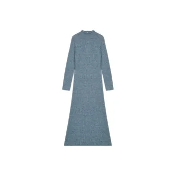 Maje Long Sleeved Dresses Women's Blue