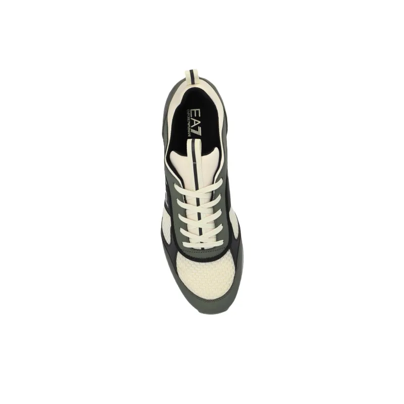 EMPORIO ARMANI EA7 Low Top Casual Shoes Men's Green-3