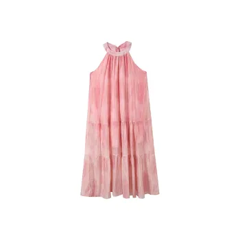 Adeworn Sleeveless Dress Women's Pink