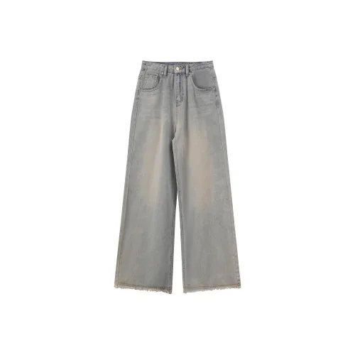 Wen Shan Jeans Women's Nostalgic Blue