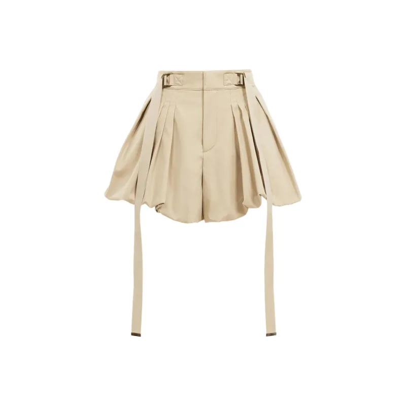 Chloe Casual Shorts Women's Khaki-0