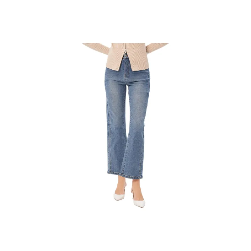 Hush Puppies Jeans Women's Gray Blue-0