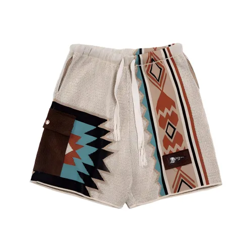 LESS BEARS Casual Shorts Women's Apricot