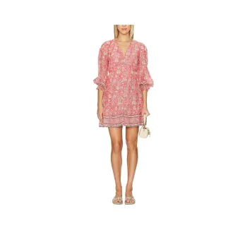 VELVET GLOVE Short Sleeved Dress Women's Red