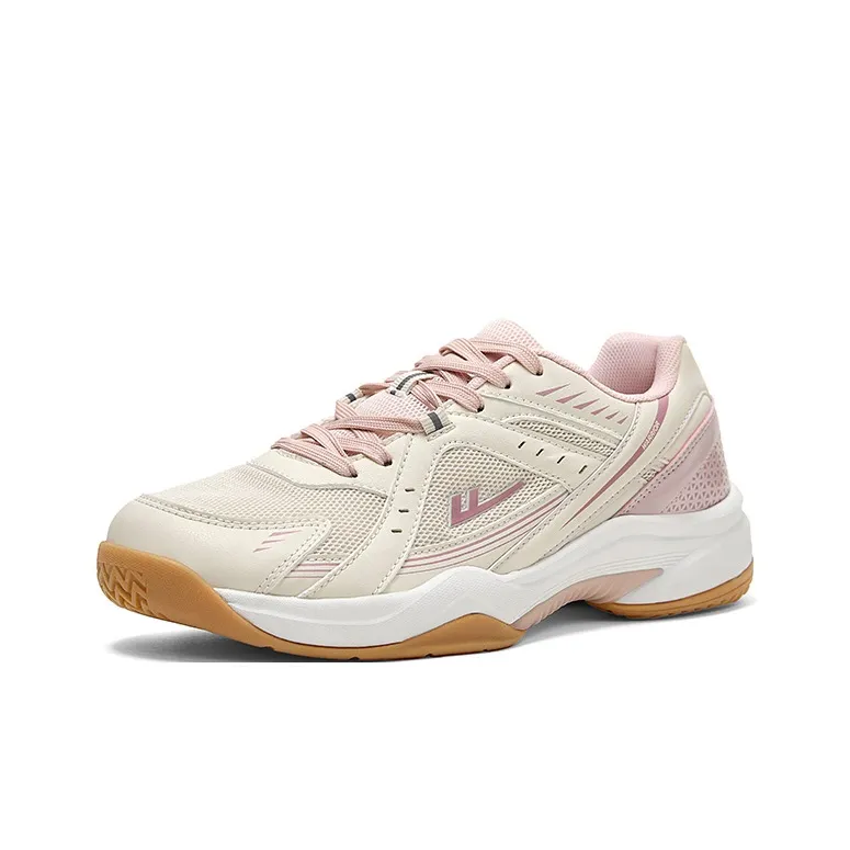 Warrior Cushioning Coverage Lightweight Low Top Training Shoes Women's Beige Pink-1