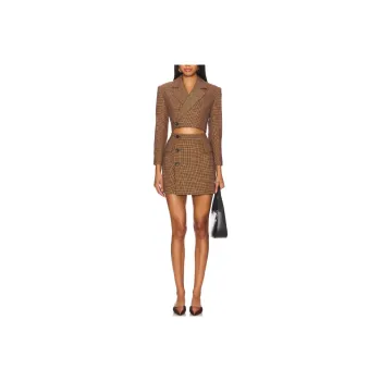 A.L.C. Long-Sleeved Dresses Women's Chestnut