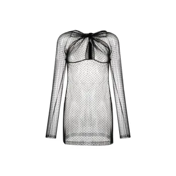 COPERNI Point-d'esprit Mesh Nightdress