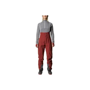 Houdini W's Rollercoaster Bib Pants Overalls Women's Deep Red