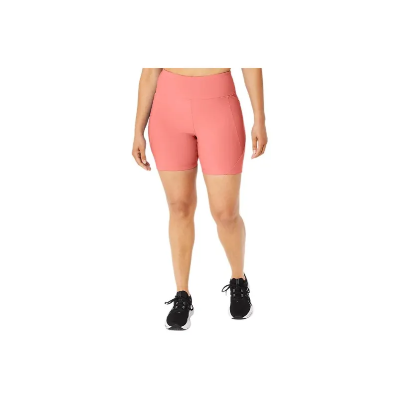 Asics RIB BIKE SHORT YKK Casual Shorts Women's Desert Red-0