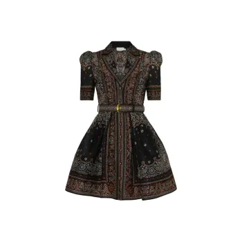 Zimmermann Matchmaker Mini Shirt Dress