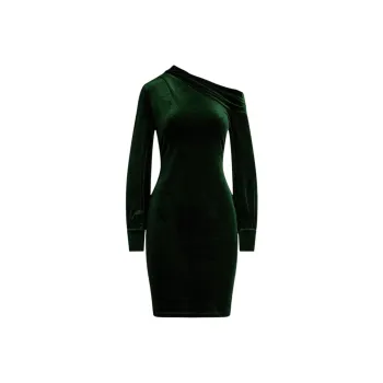 Ralph Lauren Long Sleeved Dress Women's Green