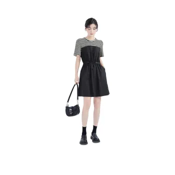 Gui'er Short-Sleeved Dresses Women's Black